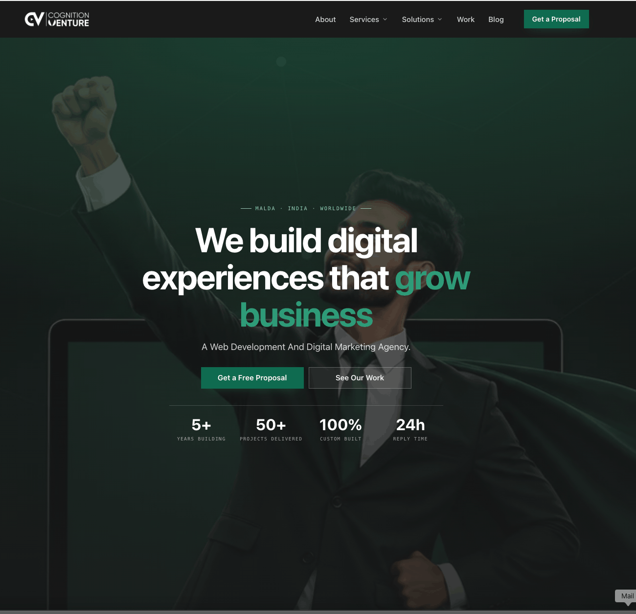 Cognition Venture - A Web Development And Digital Marketing Agency.