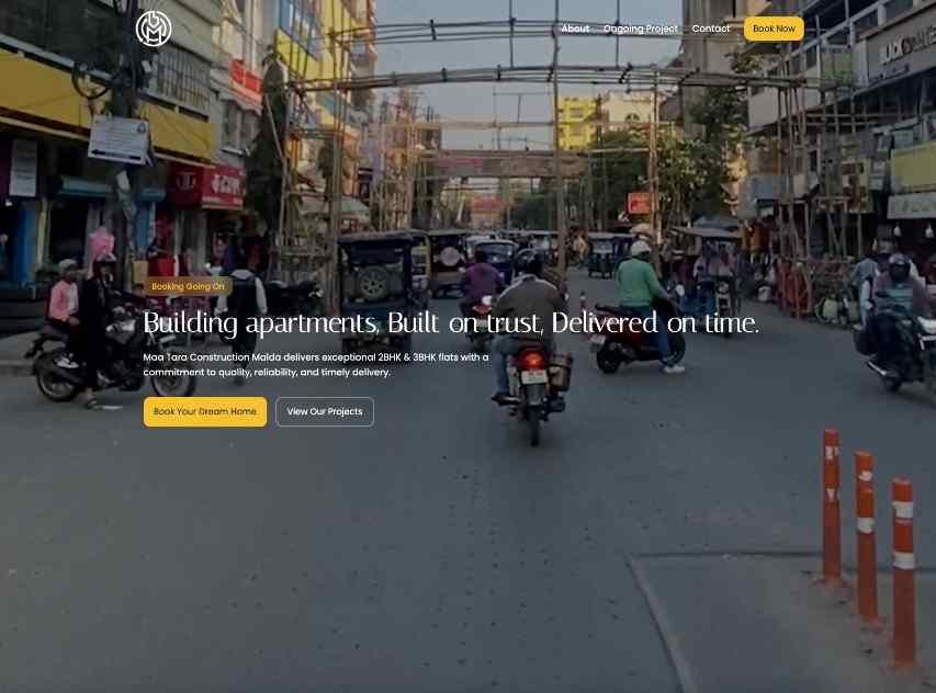 Maa Tara Construction Malda — Real Estate Website