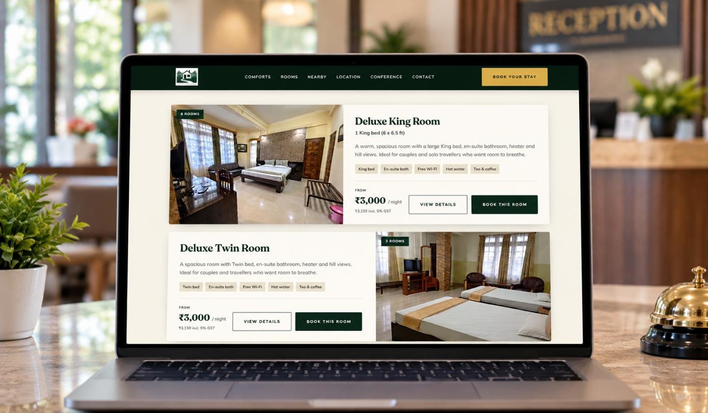 We Built a Zero-Commission Booking Engine for a Guest House