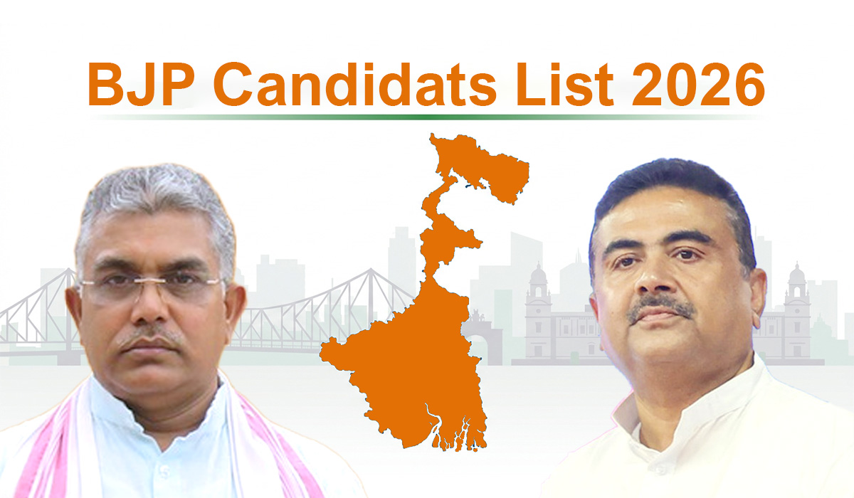 BJP Candidate List of West Bengal Assembly Election 2026: All 294, District-Wise (update)