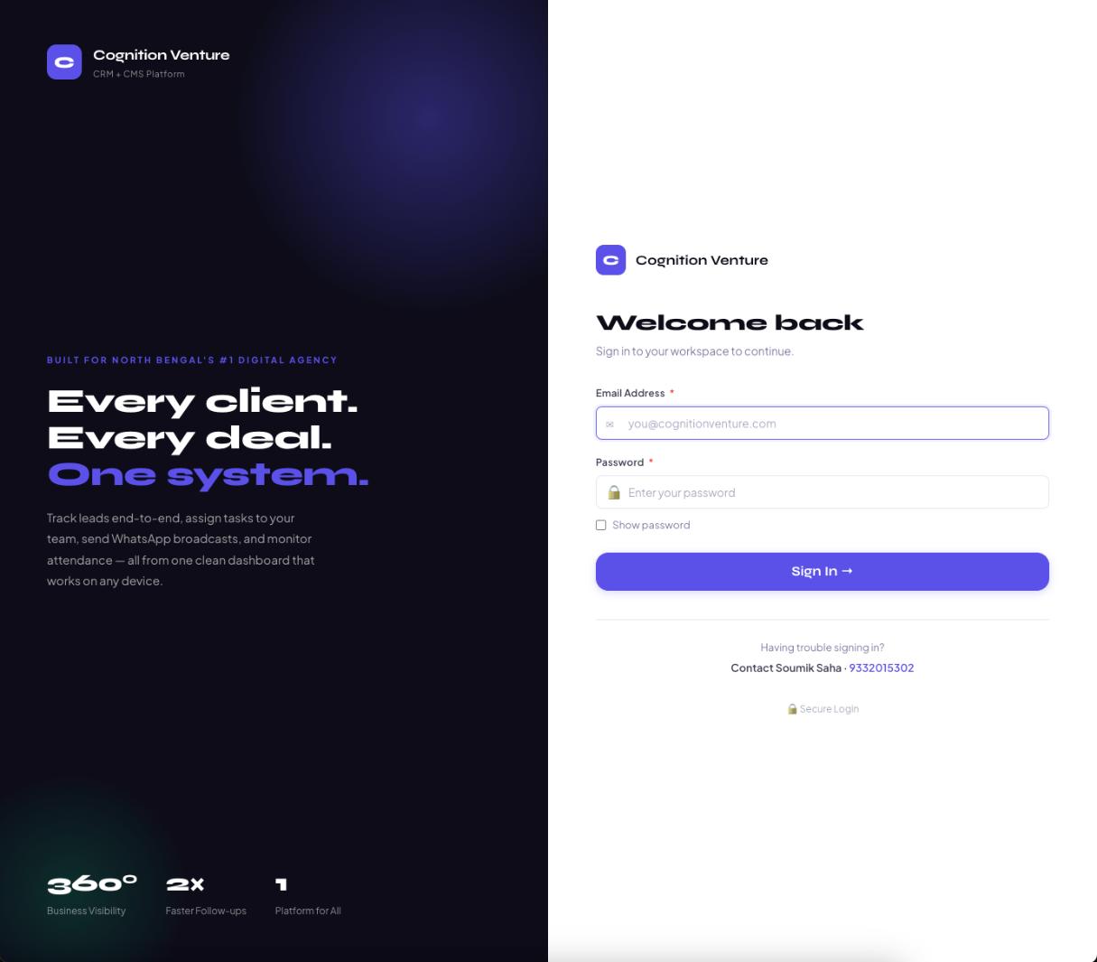 Any Business CMS/CRM